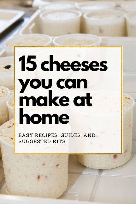 Cheese Recipes Homemade, Cheese Making Recipes, Diy Cheese, Cheese Mold, Homemade Pantry, Cheese Making, Homemade Cheese, Best Cheese, Milk Recipes