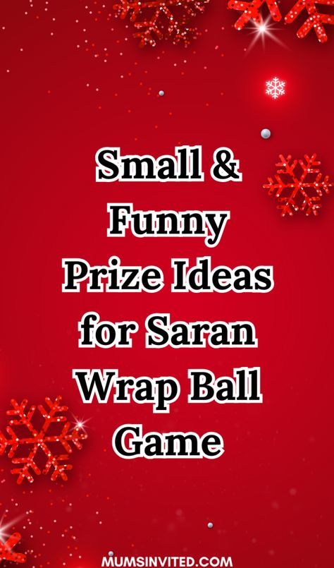 Unwrap a world of Christmas games ideas & prizes kids will love! Find saran wrap ball game prizes for kids' parties, teens groups, and adults' DIY holiday fun. Cheap and easy prize ideas for birthday parties, men, kids play dates & holiday celebrations. Perfect for filling kids craft sessions, adults party games & spreading seasonal cheer. Discover new ways to surprise the children in your life with delightful prizes wrapped in festive balls of saran wrap! Saran Wrap Ball Game Prizes Ideas 2024! Gifts For Saran Wrap Ball Game, Christmas Games For Kids And Adults, Saran Wrap Ball Game Prizes Ideas, Game Prizes Ideas, Christmas Game Prizes, Christmas Games Ideas, Adults Party Games, Wrap Ball Game, Saran Wrap Ball