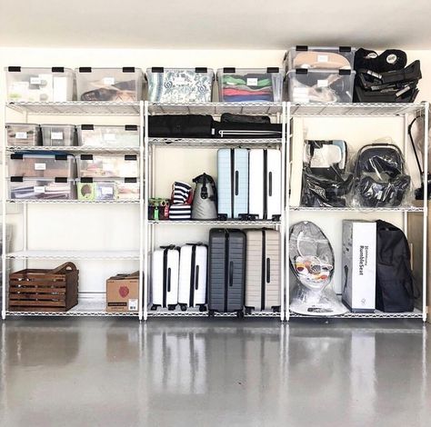 Garage Storage Inspiration, Basement Organization, Bloxburg Basement, Garage Organization Tips, Garage Organisation, Bedroom Basement, Garage Renovation, Garage Storage Solutions, Storage Room Organization