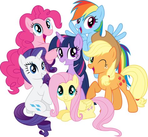 My Little Pony Birthday Party, Little Pony Birthday Party, Mane 6, My Little Pony Poster, My Little Pony Party, Unicorn Pictures, My Little Pony Wallpaper, Pony Birthday, My Lil Pony