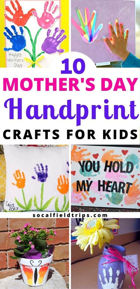 Make one of these 10 Mother's Day Handprint Crafts for Kids! They are also great crafts and gifts to make as Christmas and birthday presents for women. #motherday #kidsactivities #kidscraft #preschoolscraft #preschoolart #mothersdaycraft #kidsartproject #handprintcrafts #handprintcraft #mothersdaygiftideas #mothersdaypresent #steamactivities #stem #mothersdaypresents #mothersdaycrafts #footprintcraft #footprintscrafts Clay Handprint, Mother's Day Crafts For Kids, Americana Crafts, Footprint Craft, Mother's Day Crafts, Mothers Day Crafts For Kids, Handprint Crafts, Presents For Women, Gift Flower