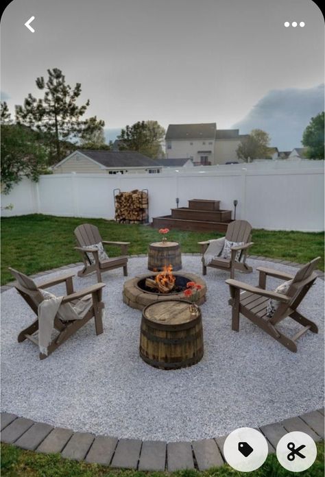 Magical Backyard, Outdoor Fire Pit Area, Backyard Fire Pit, Backyard Area, Fire Pit Landscaping, Backyard Fireplace, Fire Pit Seating, Backyard Renovations, Garden Fire Pit