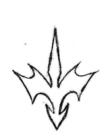 Dragon Symbol by CrimsonAngelofShadow on DeviantArt - ClipArt Best - ClipArt Best Easy Symbols To Draw, Cool Symbols To Draw, Dragon Symbol Design, Dragon Symbol Tattoo, Symbols To Draw, Simple Dragon Drawing, Dragon Symbol, Easy Dragon Drawings, Draw Tattoo