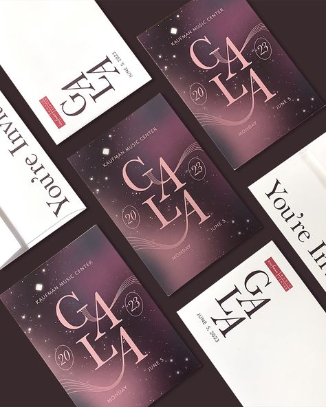 Gala Save The Date Design, Awards Invitation Design, Modern Gala Invitation, Gala Program Design, Ball Invitation Design, Gala Logo Design, Save The Date Event Design, Gala Save The Date, Gala Graphic Design