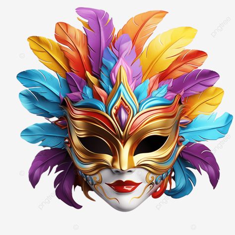 brazilian carnival mask with colorful feathers brazil carnival mask colorful feathers png Brazil Carnival Mask, Mustache Template, Mask With Feathers, Brazilian Carnival, Brazil Carnival, Carnival Mask, Rio Carnival, Carnival Masks, Recycled Fashion