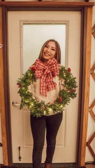 Anh Lin on Instagram: "This makes for such a fun family activity during the holidays! ☺️ I can’t wait to see your own renditions of this “ugly Christmas sweater”! Heheh #DIY #christmas #christmasDIY #holidayseason #christmasdecor #uglysweater #giftideas" Wreath Sweater Diy, Ugly Sweater Ideas Grinch, Diy Kid Ugly Christmas Sweater, Holiday Party Costume Ideas, Christmas Tree Ugly Sweater Diy, Diy Christmas Costumes For Kids Boys, Wreath Ugly Christmas Sweater, Womens Ugly Christmas Sweater Diy, Last Minute Ugly Sweater Ideas