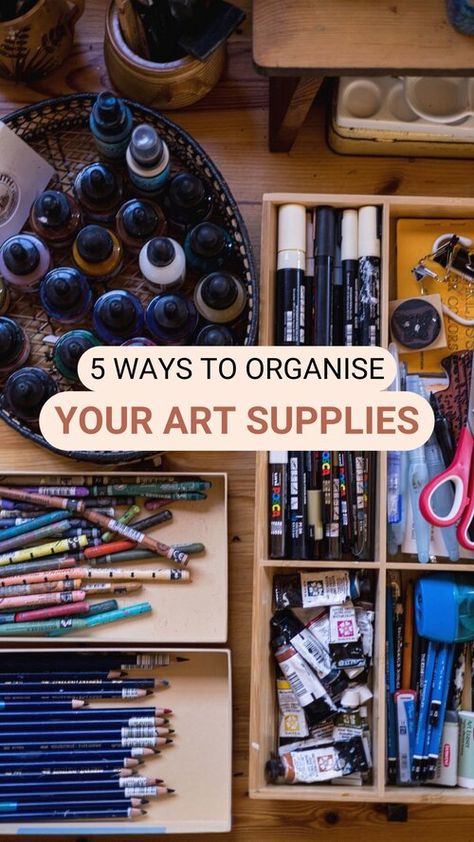 Ivy Newport - Creating Classes and Building An Online Art Community — LAURA HORN ART Diy Art Studio Organization, Storing Art Supplies, Art Corner Bedroom, Art Organisation, Art Supplies Organization, Ivy Newport, Laura Horn Art, Art Supply Storage, Art Organizer