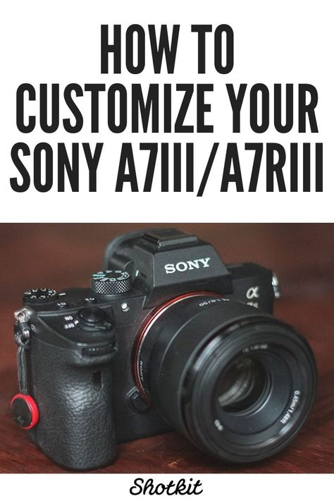 As well as continuing to add new functions, manufacturers are blessing photographers with the ability to customize their cameras, and Sony’s Alpha series has led the way.  If you’re a photographer, check out these suggestions for setting up the a7III/a7RIII to make shooting easier and more intuitive. Sony Camera Tips #Photography #Photographer #SonyCameraGuide #TipsforPhotographers Sony A7riii Photography, Sony A7iii Cheat Sheet, Sony A7iii Photography, Sony A7iv, Sony Cameras, Sony A7riii, Digital Camera Tips, Sony Lens, Documentary Filmmaking