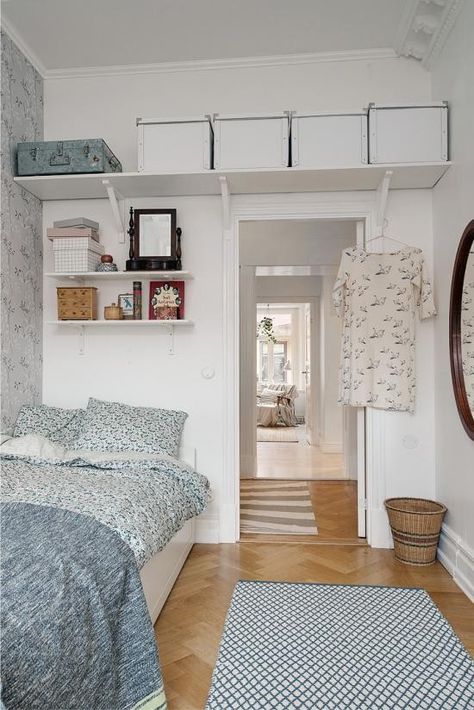 Small Room Storage, Small House Storage, Small Apartment Storage, Bedroom Scandinavian, Small Bedroom Storage, Maximize Small Space, Apartment Storage, Small Space Bedroom, Creative Storage Solutions