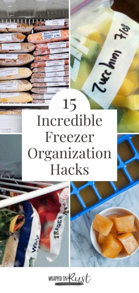 Find everything you need easily with these organization hacks for the freezer. From labeling to stacking ideas, get all organized and make cooking that much easier by finding what you need quickly.through freezer organization. Standup Freezer Organization, Diy Freezer Organization Ideas, How To Organize Your Freezer, Best Way To Organize Fridge, Freezer Organization Ideas Top, Drawer Freezer Organization Ideas, Freezer Organization Drawer, Deep Freezer Organization Ideas, Side By Side Freezer Organization