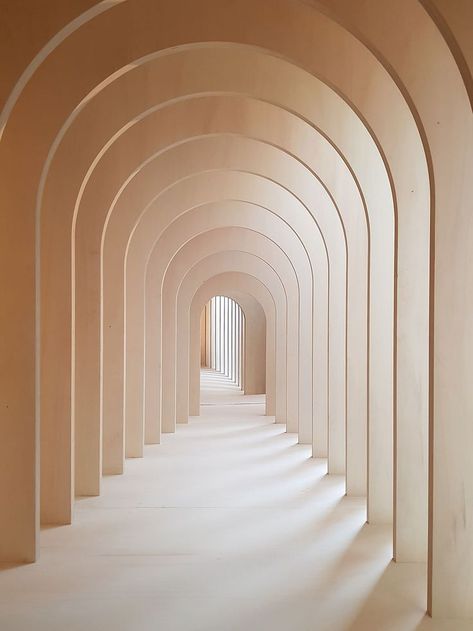 #architechture #arches #shapes #lines #levels #multiples #colour #shadows #light #photography #hallway Photoshoot Backgrounds, Minimal Architecture, Design Blogs, Beige Aesthetic, Decor Minimalist, Brown Aesthetic, New Wall, White Aesthetic, Phone Wallpapers