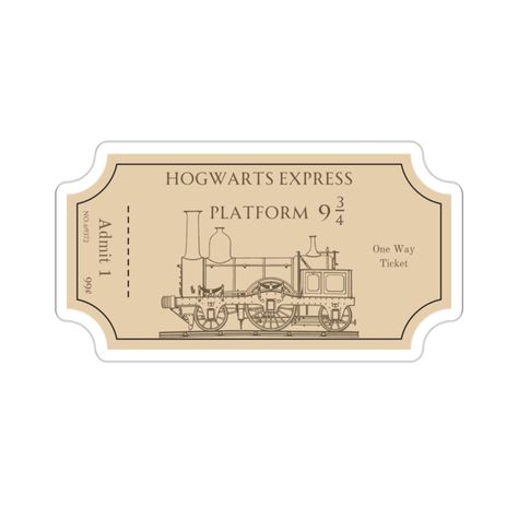 Excited to share the latest addition to my #etsy shop: Hogwarts Express Sticker | Train Ticket Sticker | Harry Potter Sticker | Wizard Sticker | Bookish Sticker https://etsy.me/3oPQxAH #hogwartsexpress #hogwartssticker #harrypotter #wizardsticker #trainticketsticker #h Tickets Stickers, Hogwarts Stickers, Harry Potter Aesthetic Stickers, Ticket Sticker, Harry Potter Stickers Printable Free, Harry Potter Stickers Printable, Harry Potter Sticker Printable, Hogwarts Stickers Printable, Harry Potter Sticker