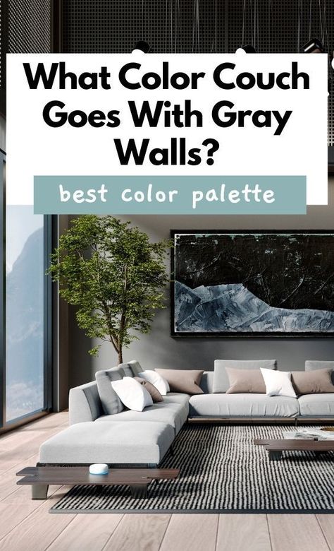 If you're wondering what color couch goes with gray walls, I've got you covered. Find out the best color combinations and tips to create a stylish and cohesive living space. Charcoal Grey Couch, Olive Green Couches, Couch Colors, Emerald Green Couch, Navy Blue Couches, Color Couch, Best Color Combinations, Teal Couch, Yellow Couch