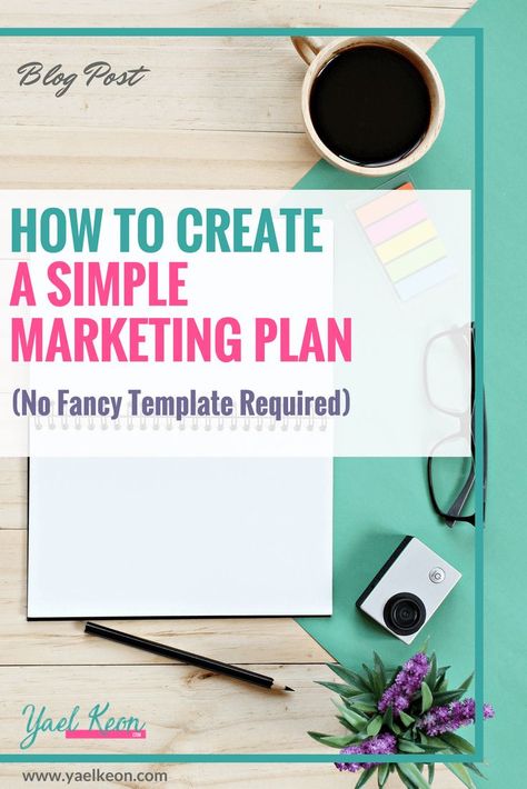 How to Create a Simple Marketing Plan Marketing Plan Outline, Marketing Strategy Template, Marketing Metrics, Marketing Plan Template, Media Planning, Social Media Planner, Marketing Guide, Marketing Skills, Plan Template