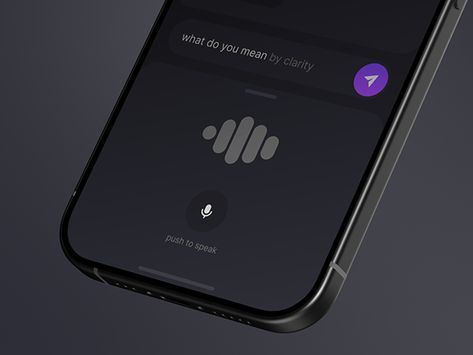 Qublet. An AI Chat App's voice chat screen. UI/UX Design. App Design. 3D Chat Ui Design Mobile, Chat App Ui Design, Chat Ui Design, Chat App Ui, Ui Ux Design App, Social App Design, Mobile App Ui Design, Chat Design, Interactive Web Design