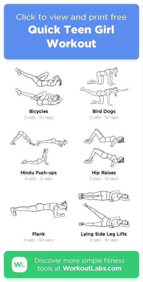 Teen Girl Workout, Teen Workout Routine, Ab Workouts For Women, Workoutlabs Fit, Teen Workout Plan, Girl Workout Routine, Sixpack Workout, Girl Workout, Workouts For Teens