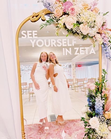 Thank you for it all & thank you isn’t enough, Epsilon. |Preference round, Arkansas ZTA, 2024|🕊️🪻🤍 Closing out recruitment with the most eager hearts… PC 24, get ready for the best day of the year tomorrow!! WE CANNOT WAIT FOR Y’ALL TO FINALLY RUN ON HOME TO THE ZOUSE!🙌🙌🙌 #RECRUITMENT #PREFERENCEROUND #ARKANSASZTA Drafting The Best Sorority, Preference Round Decorations Sorority, Recruitment Decorations Philanthropy, Sisterhood Day Recruitment Decorations, Rush Decorations Sorority, Recruitment Room Ideas, Spring Recruitment Ideas, Sorority Recruitment Room Decorations, Informal Recruitment Events