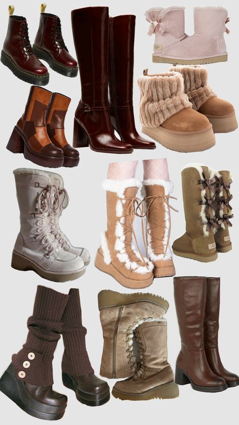 Winter Boots 2024, Fall Boots 2024, Winter Shoes 2024, Winter Boots Aesthetic, Winter Shoes Aesthetic, Snow Boots Outfit, Cute Winter Boots, Winter Boots Outfits, Winter Must Haves