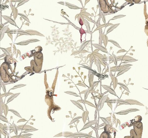 Astek on Instagram: “Astek will be exhibiting at BDNY next month! Visit us to get a first glimpse of our forthcoming collection with longtime collaborator…” Monkeys Wallpaper, Monkey Wallpaper, Interior Design London, Computer Backgrounds, Color Scale, Have A Great Weekend, Contemporary Interior Design, Infamous, Beautiful Interiors