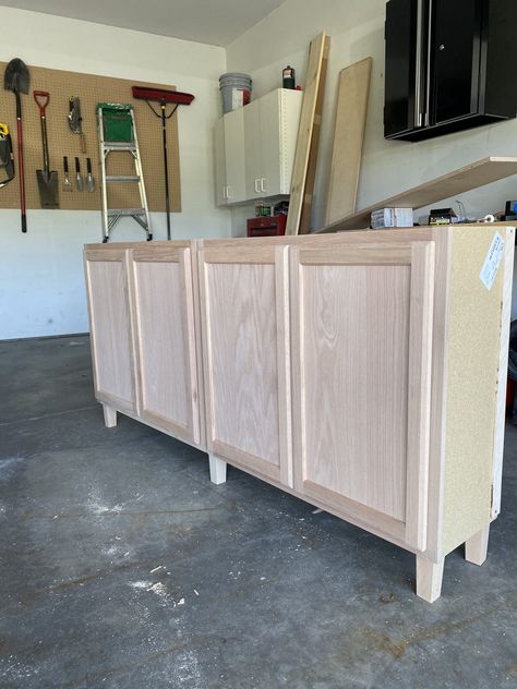 Living room built in cabinets