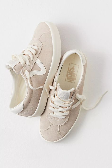 Vans Sport Low Suede Sneakers | Free People Professional Attire With Sneakers, Farm Shoes For Women, New Balance Everyday Shoes, Womens Fall Tennis Shoes, Cute Winter Shoes For Women Casual, Womens Casual Work Shoes, Womens Fall Shoe, Sneakers For Work Women, Women’s Sneakers For Fall