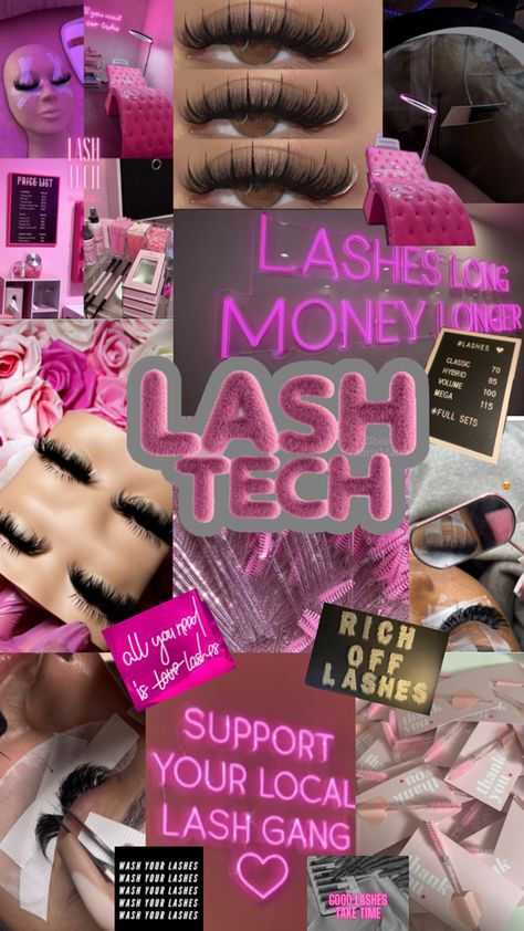 Lash tech vision board 🦋👑 Tech Vision Board, Lash Room Ideas, Eyelash Studio, Tech Room, Beauty Room Salon, Lashes Tutorial, Business Vision Board, Lash Quotes, Eyelash Tips