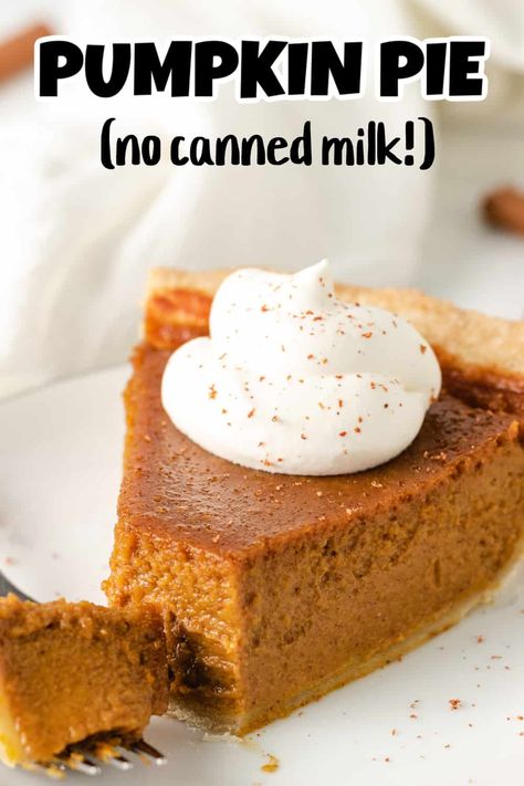 Pumpkin Pie without evaporated milk is a delicious twist on a classic fall dessert. This creamy and flavorful variation, made with rich heavy cream in place of canned milk, takes your traditional pie to a new level. Perfect for autumn, it's the best pumpkin pie you'll ever taste! Pumpkin Pie Recipe Without Canned Milk | Easiest Pumpkin Pie Recipe | Pumpkin Pie Recipe Without Condensed Milk | Pumpkin Pie Recipe with Heavy Cream | Best Pumpkin Pie | Condensed Milk Pumpkin Pie Recipe, Pumpkin Pie Made With Heavy Cream, Pumpkin Pie Recipe Using Condensed Milk, Pumpkin Pie Recipe Heavy Cream, Pumpkin Pie Made With Condensed Milk, Pumpkin Pie Heavy Cream, Pumpkin Pie With Heavy Cream, Canned Pumpkin Pie Recipe, Pumpkin Pie Recipe With Evaporated Milk