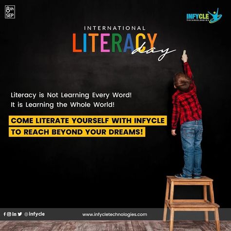 Education is the Most Powerful Weapon for our Future! Happy World Literacy Day! World Literacy Day, Education Is The Most Powerful, International Literacy Day, Kindergarten Classroom Decor, Literacy Day, Phone Wallpaper Quotes, Our Future, Kindergarten Classroom, Board Ideas