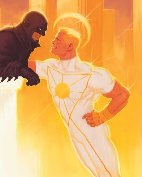 David Talaski on Instagram: “My Apollo and Midnighter pinup for #dcpride #midnighter #apollo #dc #gaypride #gayart It was really awesome getting to be apart of such a…” David Talaski, Midnighter And Apollo, Dc Pride, Cartoon As Anime, Arte Dc Comics, Dc Comics Superheroes, Dc Comics Artwork, Variant Covers, Dc Characters