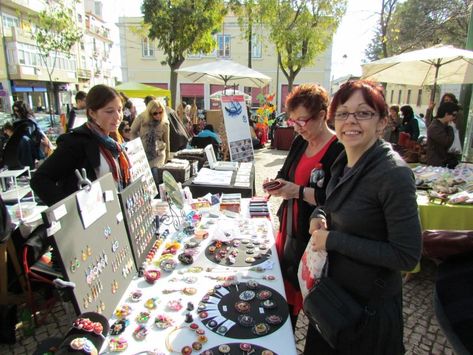 Nespresso Coffee Pods, Nespresso Pods, Recycled Items, Portugal Travel, Flea Markets, Lisbon Portugal, Flea Market, Lisbon, Beautiful Jewelry