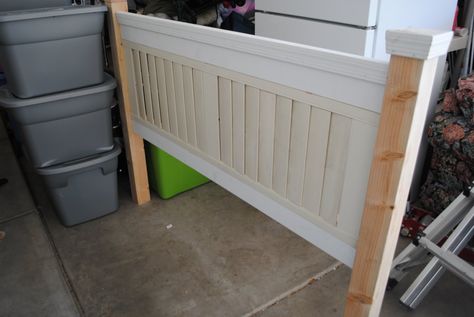 I got an email of a reader who used our headboard tutorial for one of her own.  I really love the way it looks.  So I asked Mallory of Classy Clutter if I could show off here fabulous handy work.  (And I have to say, thanks Mallory for your sweet compliments!)  Here is what she … Shutters Headboard, Shutter Headboard, Headboards Diy, Shutter Headboards, Shutter Projects, Headboard Projects, Repurposed Headboard, Headboard Tutorial, Door Headboard