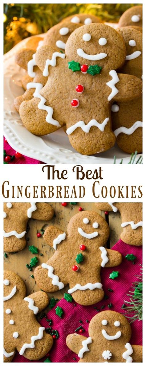 Gingerbread Man Recipe, Best Gingerbread Cookies, Soft Gingerbread Cookies, Cookies Gingerbread, Christmas Baking Recipes, Ginger Bread Cookies Recipe, Gingerbread Recipe, Gingerbread Man Cookies, Xmas Cookies