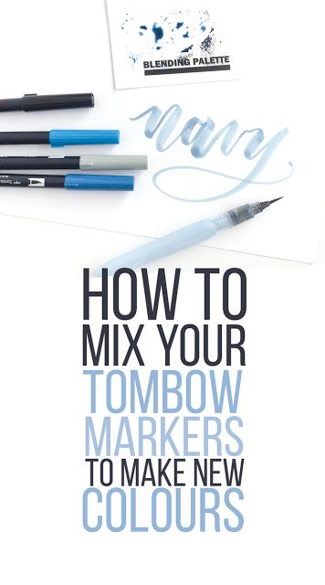 Tombow Lettering, Tombow Pens, Tombow Brush Pen, Hand Lettering For Beginners, Tombow Markers, Learn Hand Lettering, Blog Image, Tombow Dual Brush Pen, Calligraphy For Beginners