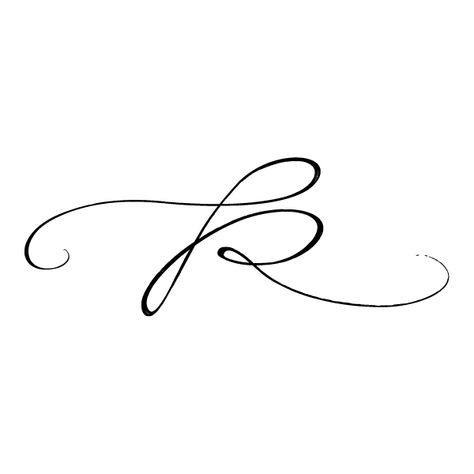 Signature For R Letter, R Tattoo Letter Initial, R Tattoo Designs, Easy Signature Ideas, Rt Logo, R Signature, Letter R Tattoo, Small Letter Tattoo, K Signature