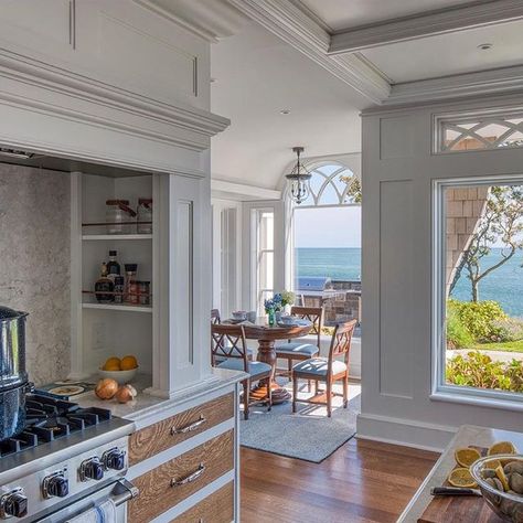 #sandybluff on Instagram | Hashtags East Coast House Interior, New England Beach House Aesthetic, Victorian Beach House Interior, New England Beach House Interior, Florida House Interior, Small Beach House Interior, Houses By The Beach, New England Beach House, Coastal House