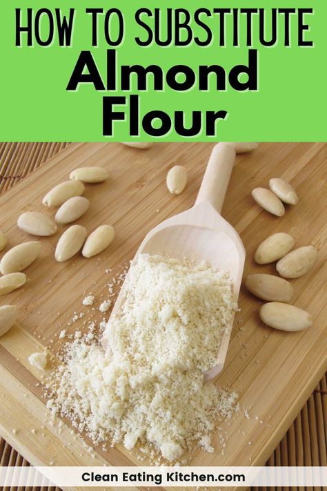 If you're looking for a gluten-free baking substitution, almond flour is a great option. It's made from finely ground almonds, so it has a nutty flavor and texture that makes it a perfect substitute for regular flour in baked goods. Here are some tips on how to substitute almond flour for regular flour in your favorite recipes. Flour Substitution Chart, Coconut Flour Substitute, Gluten Free Flour Substitutions, Almond Flour Substitute, Almond Paste Recipes, Make Almond Flour, Recipes With Flour Tortillas, Healthy Flour, Flour Substitute