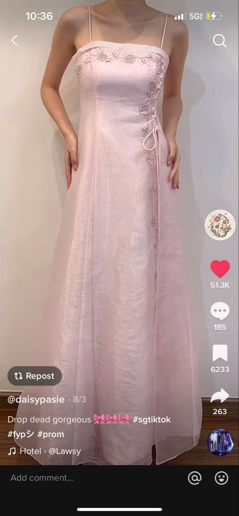 Pink Y2k Dress Prom, Blush Pink Dress Aesthetic, Aesthetic Vintage Prom Dress, Vintage 90s Formal Dress, Pink Dresses Coquette, Prom Coquette Dress, Pink Lace Dress Aesthetic, Coquette Dress Formal, Light Pink Vintage Dress