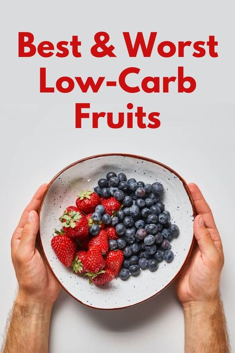 The Best and Worst Low-Carb Fruits - When people start on a low-carb, diabetic, or ketogenic diet, some low-carb fruits can be enjoyed in moderation. #lowcarbfruits #keto #lowcarb via @healyeatsreal Keto Fruits, Real Posts, Carbs In Fruit, Primal Living, Keto Fruit, Low Carb Fruit, Raspberry Recipes, Low Carb Soup, Fitness Community