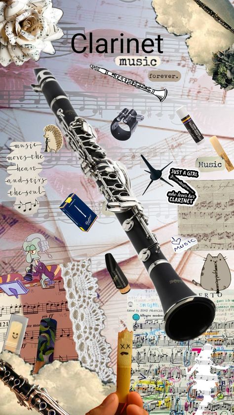 #clarinet #clarinets #clarinette #clarinetto #clarinetplayer #klarinét #music #musiclover #zene #classic #forever Christmas Wallpaper Iphone Cute, Clarinet Music, Clarinets, Clarinet Sheet Music, Music Heart, Band Jokes, Strange Music, Silly Bands, Band Nerd