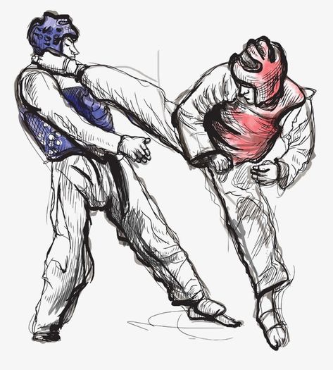 Taekwondo Art, Tkd Taekwondo, Korean Martial Arts, Taekwondo Girl, Judo Karate, Martial Arts Sparring, Martial Arts Techniques, Judo, Taekwondo