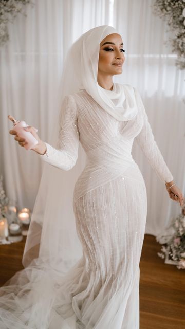 Inclusive Elegance: Wedding Dresses with Hijab Styles for 2024