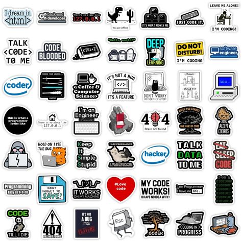 Programming Stickers Java Js Php Docker Bitcoin Html Cloud Language Pvc Waterproof For Notebook Suitcase Laptop Fridg Kids Toy - Stickers - AliExpress Programming Stickers, Computer Science Programming, Science Stickers, Java Programming, Computer Sticker, Best Friend Gifs, Science Student, Learn To Code, Cartoon Stickers