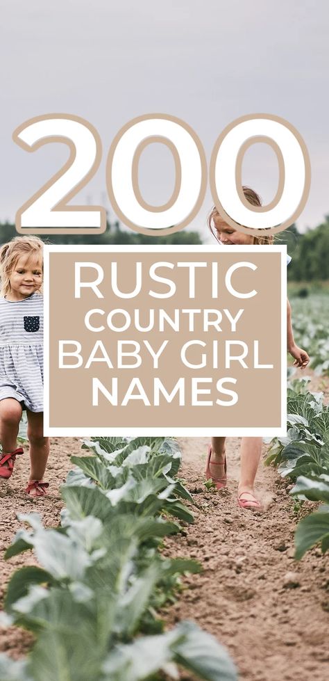 Baby Girl Country Nursery, Country Girl Nursery Ideas, Western Baby Names First And Middle, Southern Girl Names List, Western Girl Names List, Country Girl Names List, Cute Western Baby Names, Western Names Girl, Western Baby Names Girl