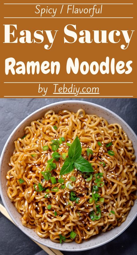 Easy Saucy Ramen Noodles Recipe For Spice Lover Upgrade Instant Ramen, Saucy Ramen, Noodle Sauce Recipe, Spicy Ramen Noodle Recipes, Pizza Grilled Cheese Recipes, Ramon Noodles, Chicken Ramen Noodle Recipes, Healthy Low Calorie Dinner, Homemade Ramen Noodles