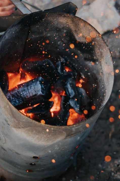 Is your charcoal not burning evenly? Does your charcoal take forever to heat up? Do not reach for the lighter fluid! Instead, use our favorite tool for starting your grill right. The most effective way to get evenly burning charcoal in less time is with a charcoal chimney. In this step-by-step guide, we’ll show you how…   The post Grilling 101: How to Use a Charcoal Chimney appeared first on Girl Carnivore. Grilling 101, Charcoal Grill Recipes, Charcoal Chimney, Lump Charcoal, Charcoal Briquettes, Granny Square Crochet Patterns Free, Heat Resistant Gloves, Lighter Fluid, Campfire Food