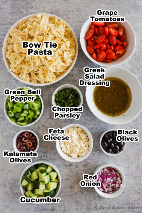 Bow Tie Feta Pasta Salad, Chicken Artichoke Pasta Salad, Pasta Feta Salad, Chopped Pasta Salad Recipes, Feta Cucumber Pasta Salad, Taziki's Pasta Salad Recipe, Greek Feta Pasta Salad, Pasta Salad Recipes With Feta Cheese, Feta Pasta Salad Recipes