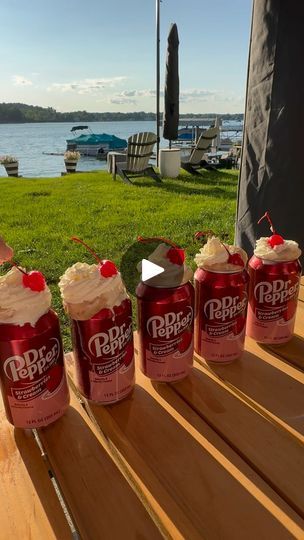 2.1K views · 25 reactions | Delicious Strawberries & Cream Dr. Pepper Float. This delicious Strawberries & Cream Dr. Pepper Float was so fun and easy to make. Simple drink a little before you add a scoop of vanilla ice cream, then top it with whipped cream and add a cherry on top! 🍒 #drpepper #float #Summervibes #drinkrecipes Dr Pepper | ShannyKate | Swell Sound · Personal (feat. Arnold & Lane) Dr Pepper, Cherry On Top, 1k Views, Vanilla Ice, Strawberries And Cream, Vanilla Ice Cream, Whipped Cream, Strawberries, Float