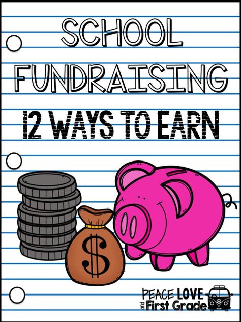 Primary Chalkboard: 12 Easy Fundraising Ideas Elementary Student Council Fundraising Ideas, Homeschool Fundraising Ideas, Ffa Fundraiser Ideas, Student Council Fundraising Ideas, Easy School Fundraisers, Easy Fundraising Ideas, Elementary School Fundraisers, Easy Fundraising, Ways To Fundraise