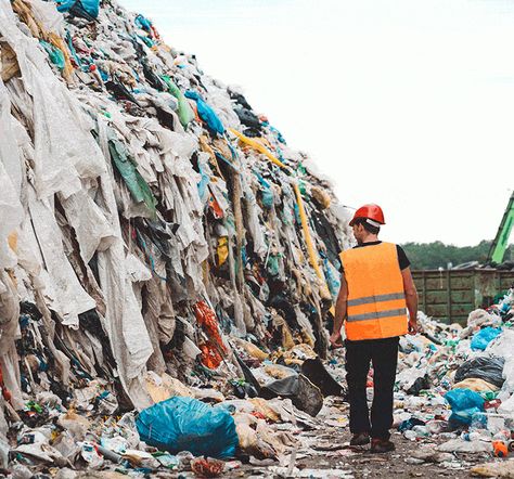 Your brand new returns end up in landfill | BBC Earth Landfill Waste, Clothing And Textile, Circular Economy, Vegan Fashion, Environmental Issues, Design Thinking, Sustainable Fabrics, Ethical Fashion, Fast Fashion