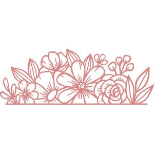 Silhouette Design Store - Search Designs : monogram Cricut Projects Beginner, Pola Sulam, Diy Cricut, Cameo Projects, Silhouette Design Store, Cricut Creations, Cricut Projects Vinyl, Hand Drawn Design, Floral Border